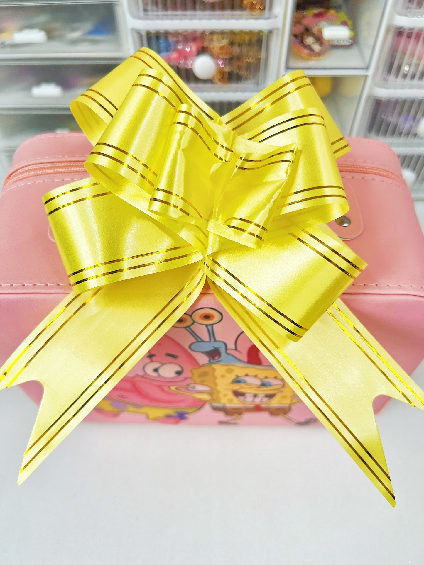 Double-Sided Sponge.Bob Pattern Mystery Gift Box