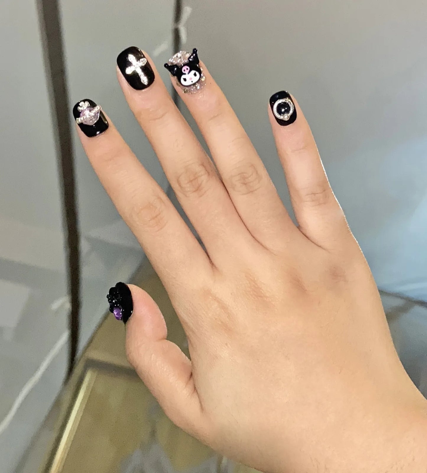 H110 KUKU LOVE HANDMADE NAIL