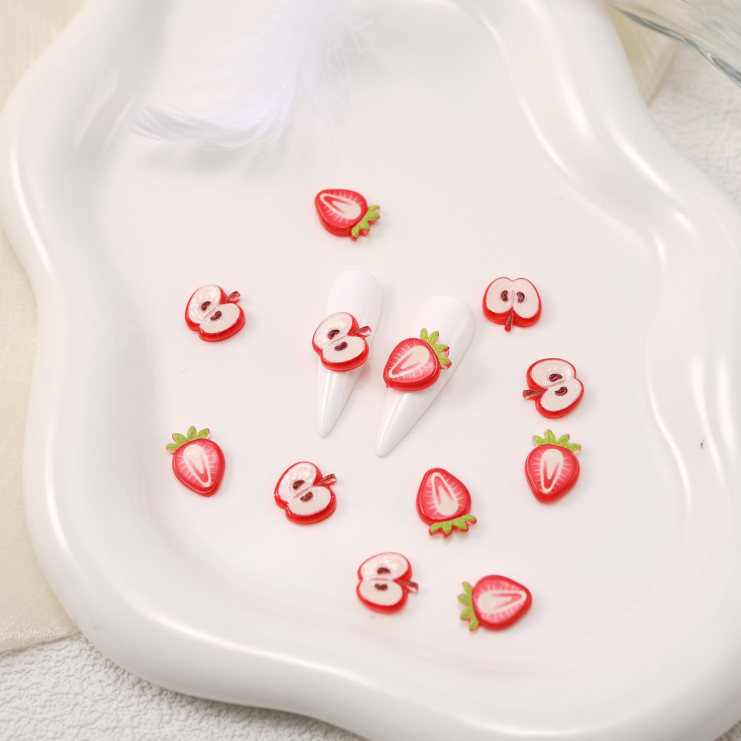 D58 Little Apples And Little Strawberry Slices Mix
