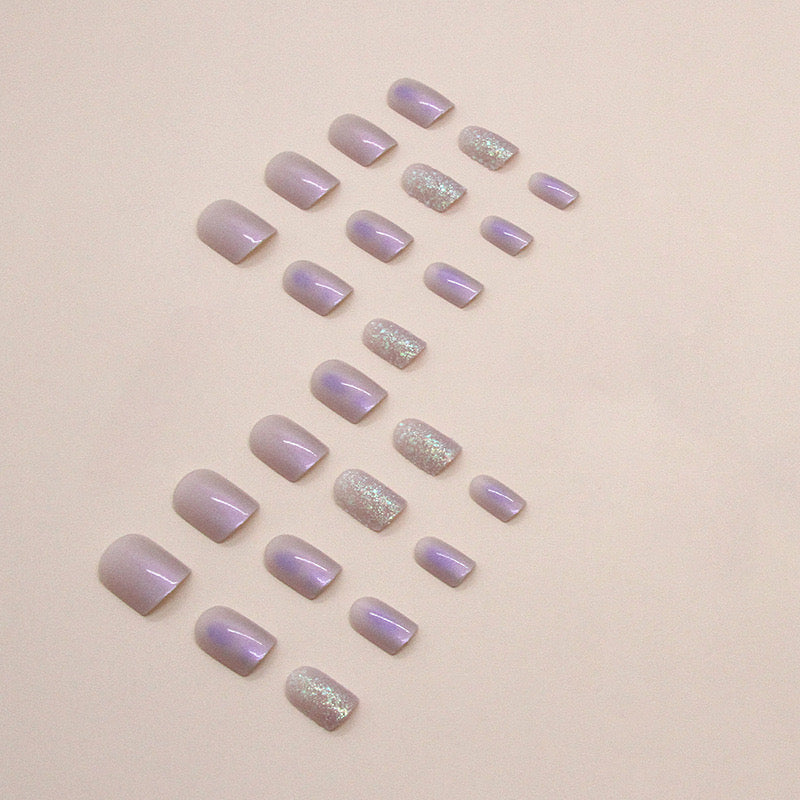 S39 AURORA GLITTER SHORT NAIL